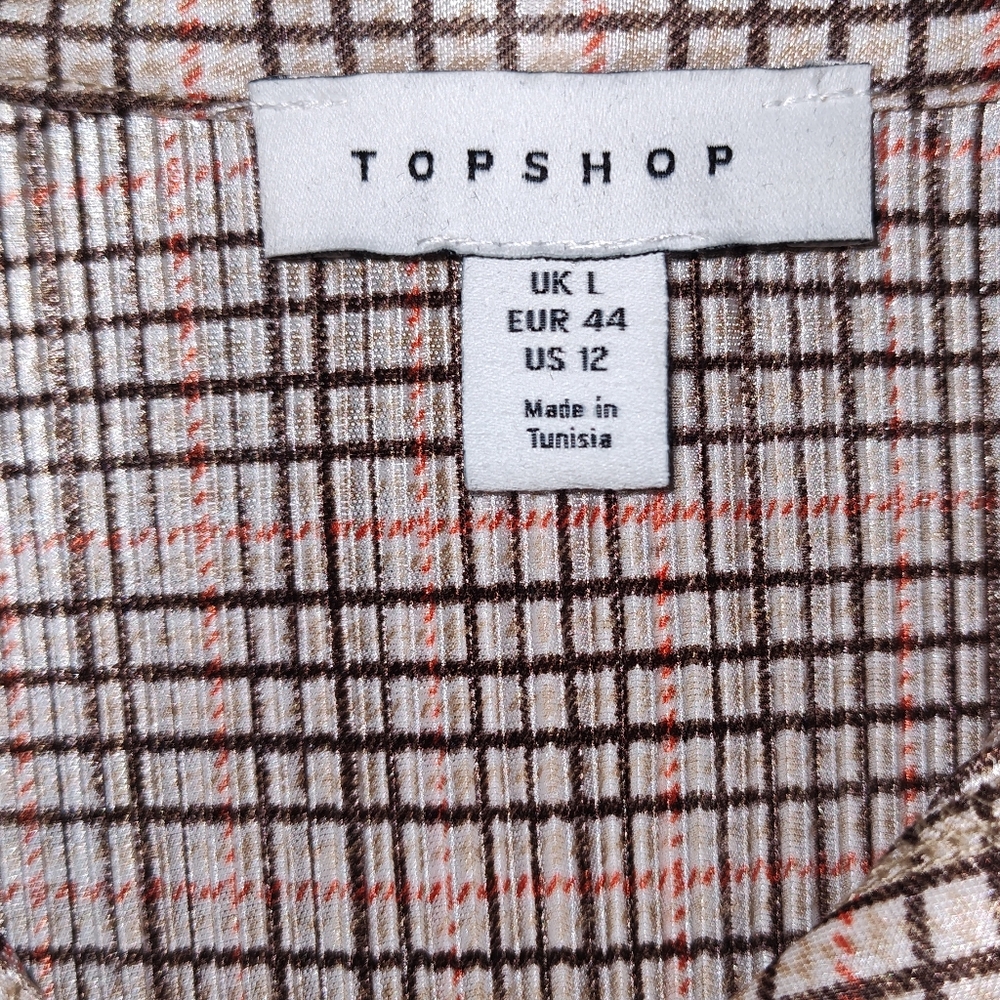 Plaid Button-Up Shirt - Picture 2 of 4
